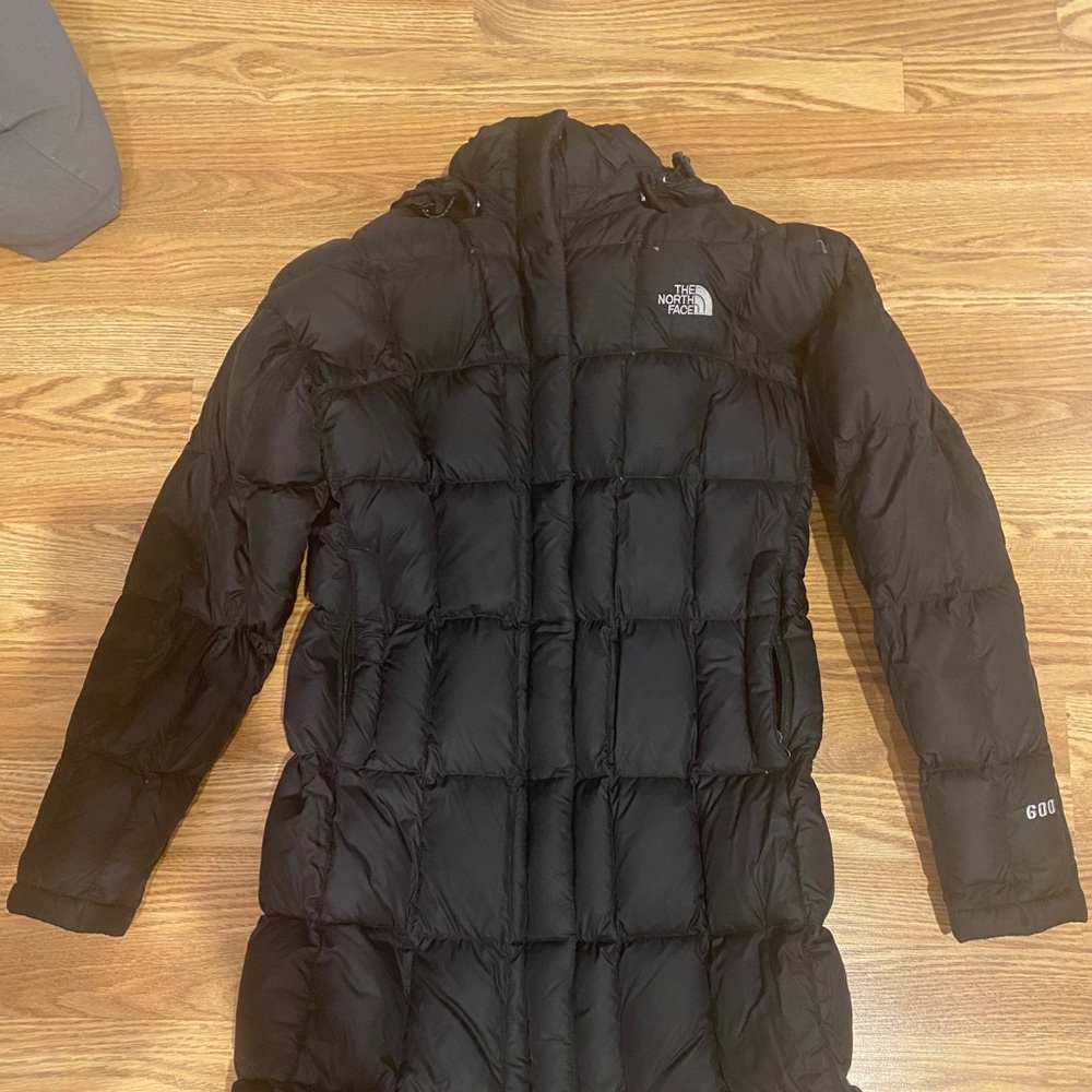 North face 600 long puffy jacket
